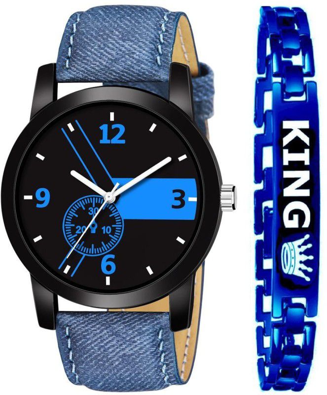 Analog Watch - For Boys New Stylish Blue King and Watch Collection For Men's Club
