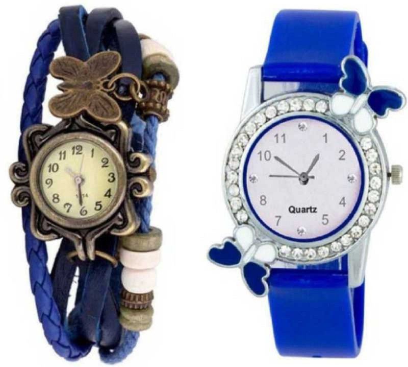 Royal Style Combo Analog Watch - For Girls MA2 New Beautiful Butterfly & Butterfly-69