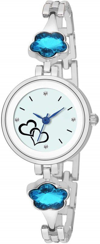 Analog Watch - For Girls Sky blue Dial Attractive New Pattern Girls Stylish Designer
