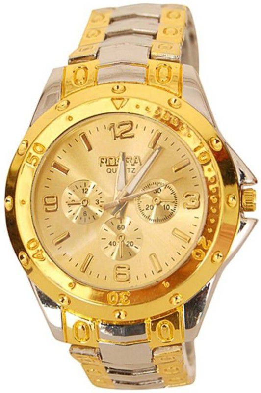 sport fit collection Analog Watch - For Boys men best collection watch for boys in gold silver color