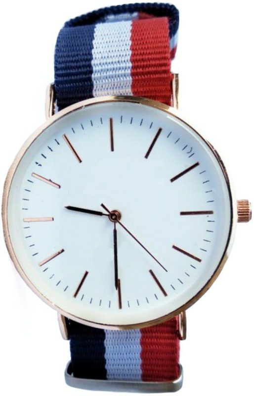 Analog Watch - For Men & Women Dvv super slim case with colourful strap style