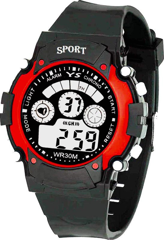 Trendy Sports Digital Watch - For Men & Women (R-TM) Latest Model Royal Look Silicone LED Digital Display Official-Party-Formal Wear