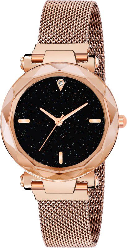 QW459 Analog Watch - For Women BR Copper Platted Magnetic Buckle For Girls