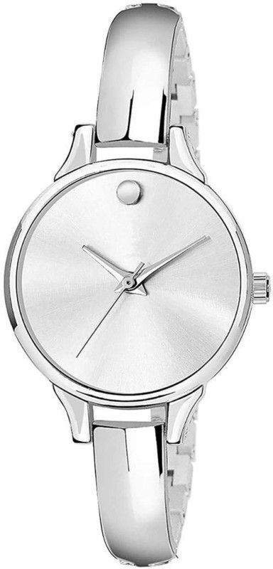 Analog Watch - For Women New Stylish Silver Dial Party-Wedding Stainless Steel Belt Watch For Girls