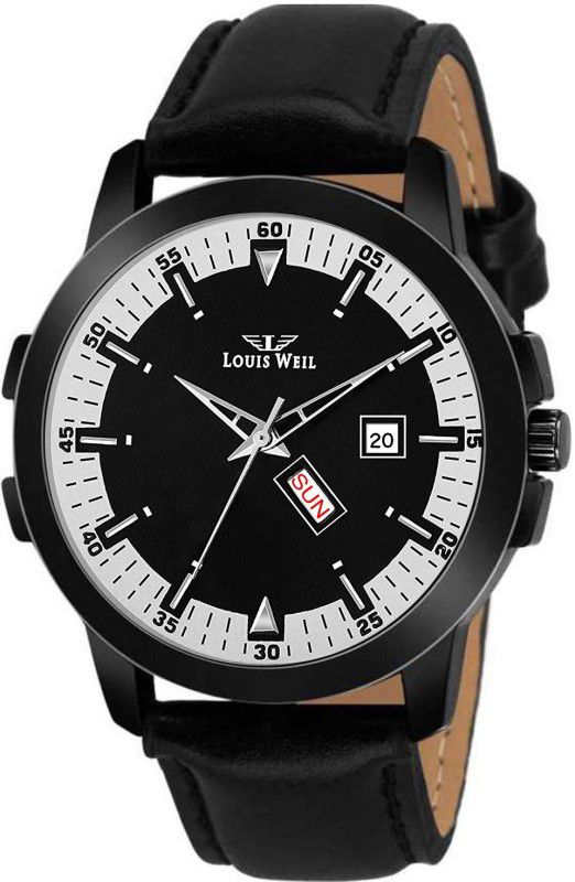 Analog Watch - For Men LWL EXQUISITE 0902 ALL BLACK DAY AND DATE
