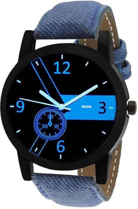 Analogue Blue Dial Trendy Analog Watch - For Men & Women DD-M-061