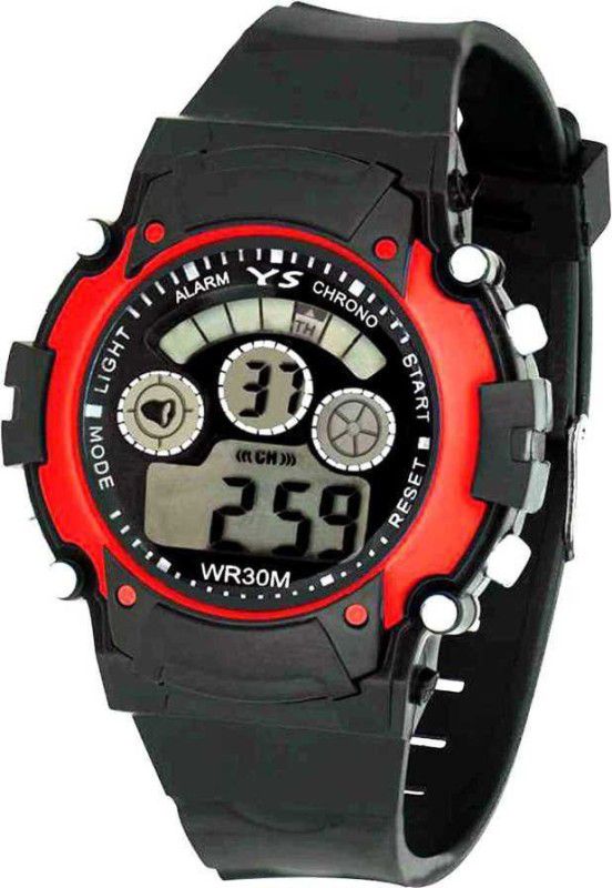 Digital Watch - For Boys & Girls Super Trendy Digital Seven Light Red Watch For Kids