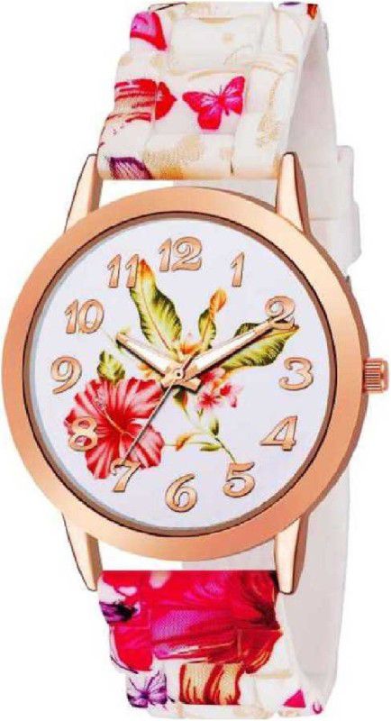 watchs Analog Watch - For Girls New Pink Stylish Diamond Standard Butterfly Women Watch Analog Watch - For Girls