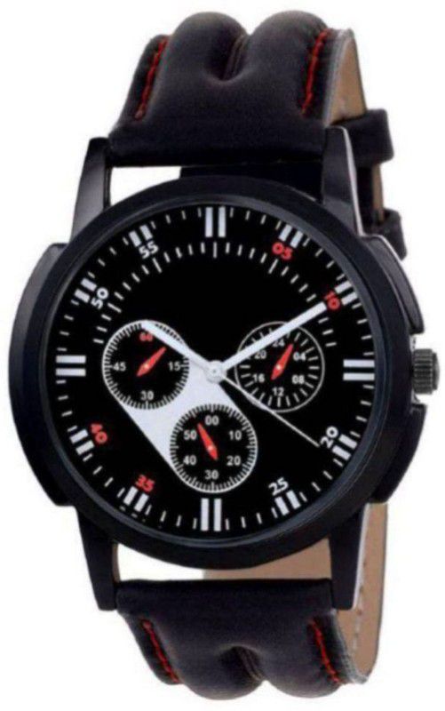 Analog Watch - For Boys FL_157 CLASSIC & SIMPLE STYLISH LEATHER BELT WATCH FOR MEN