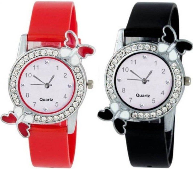 Analog Watch - For Women NEW GENERATION AND NEW MODEL KIDS WATCHES FOR GIRLS PACK OF 2 WATCH