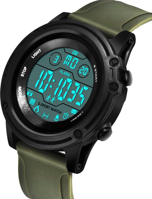 Atteractive Sport Disgener Wrist Watch Digital Watch - For Men Multifunctional single Time Sport Digital Black Dial Men's Watch