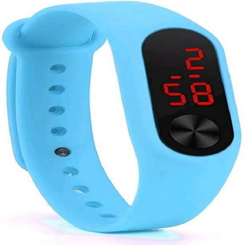 Stylish Professional Digital Watch - For Boys & Girls M2 Sky blue Digital watch
