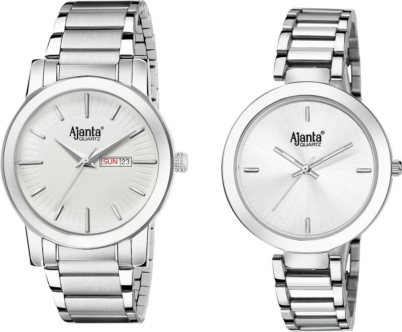 Analog Watch - For Couple 502SS/SS & 43/SSL