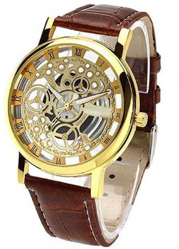 casual Analog Watch - For Men New Arrival Brown Fest Season Special