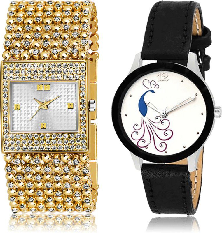 Analog Watch - For Girls Latest High Quality 2 Watch Combo For Women And Girls - GL288-G271