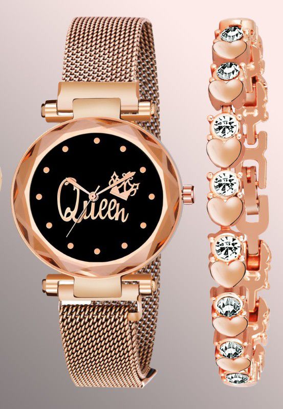 Analog Watch - For Girls Magnet Queen with Cosmic