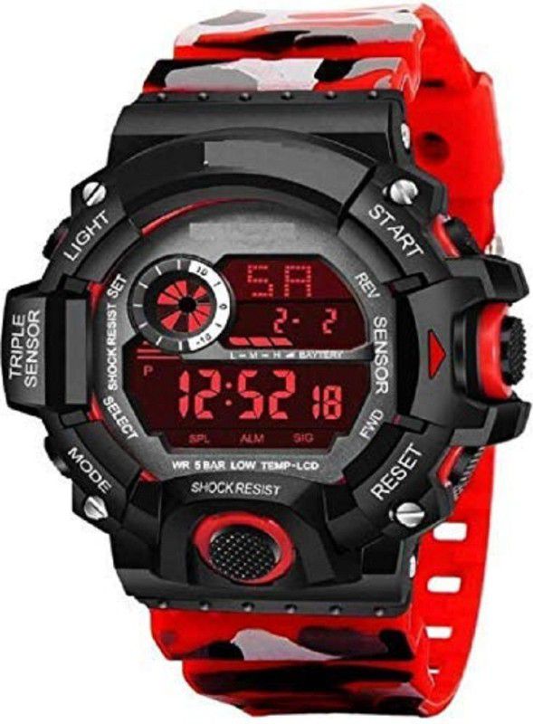 Digital Watch - For Boys New Stylish Special Red Watch