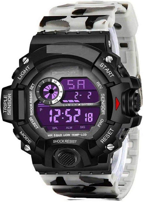 Digital Watch - For Boys New Stylish Special White Watch