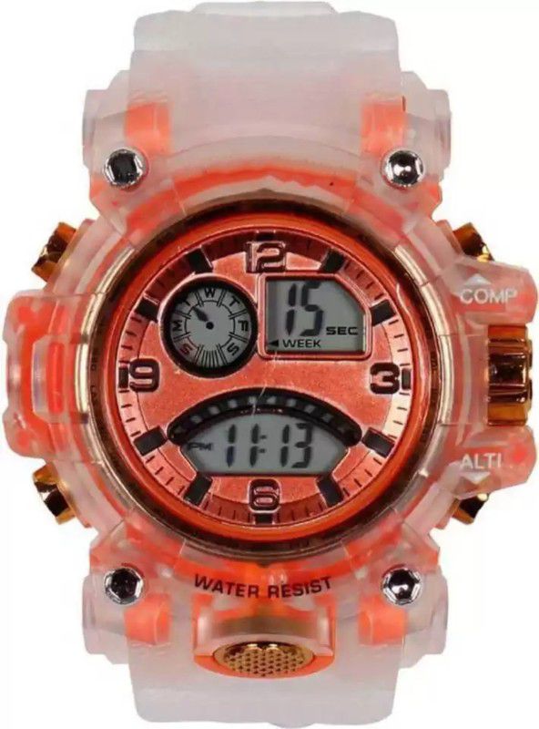 Transparents Watch Digital Watch - For Boys EXC-SP0007TP