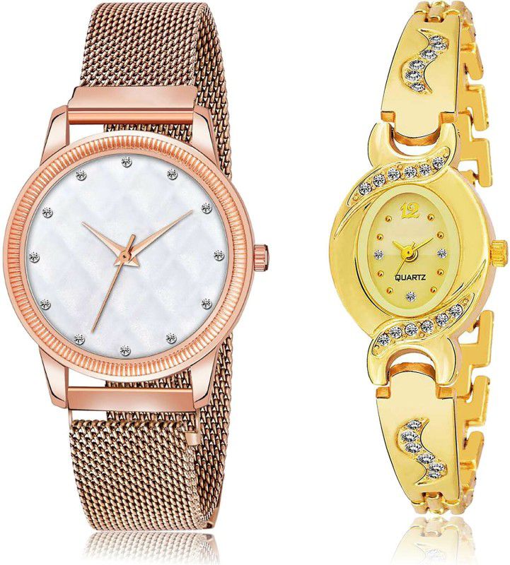 Analog Watch - For Girls Classical Model 2 Watch Combo For Women And Girls - GW17-G442