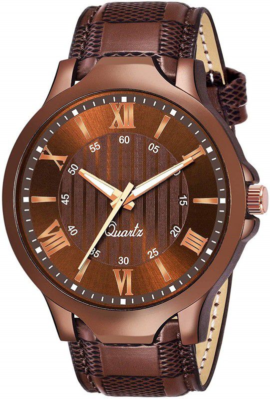 Leather Straps Analog Watch - For Boys watches boys leather belt