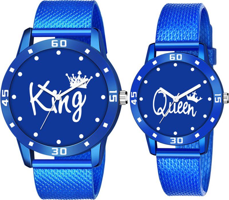 Analog Watch - For Couple KJR_594_3002 ALL NEW STYLISH DESIGNER WATCH COMBO FOR COUPLE AND BOYS AND GIRLS