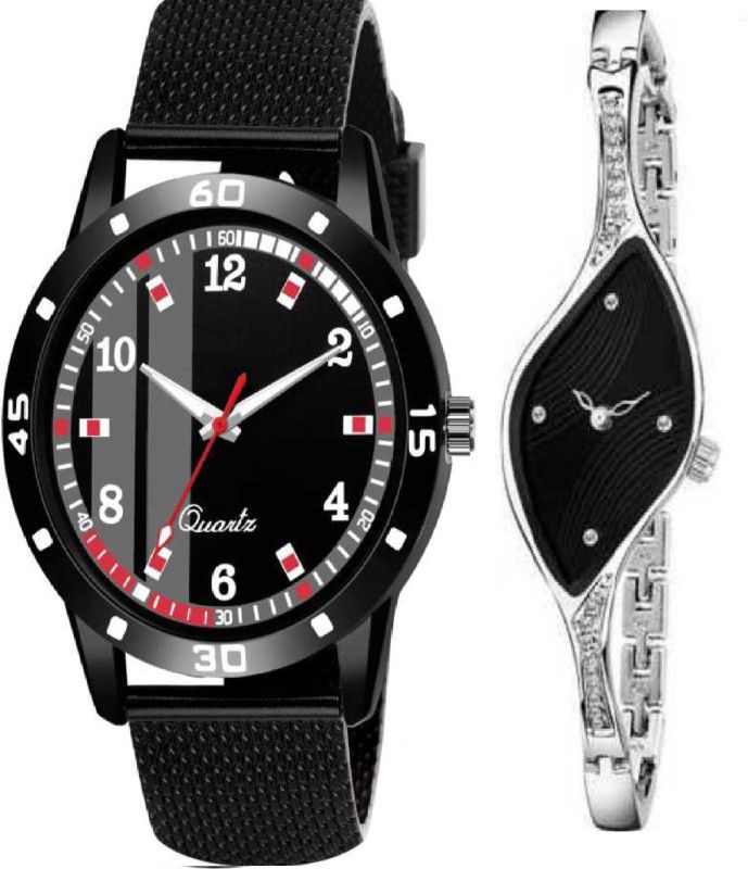 fast selling Analog Watch - For Couple True Lover's Choice Black (Beat For Retun Gift And Birthday )