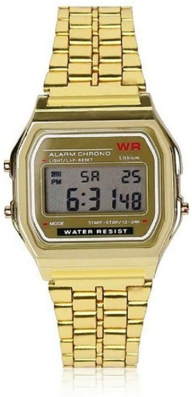 Digital Watch - For Girls AB206 Vintage Day And Date Square Dial