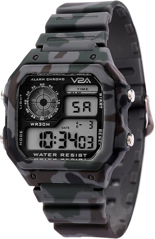 Digital Watch - For Men & Women Stylish Lightweight Trendy Waterproof Unisex Calendar Alarm Casual Sports