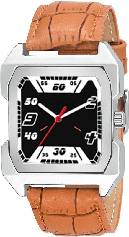 Analog Watch - For Boys WATCHES GENTS SQUARE BLACK DIAL