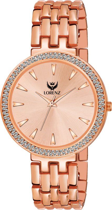 Luxury Stylish Rose Gold Watch Analog Watch - For Girls AS-108A