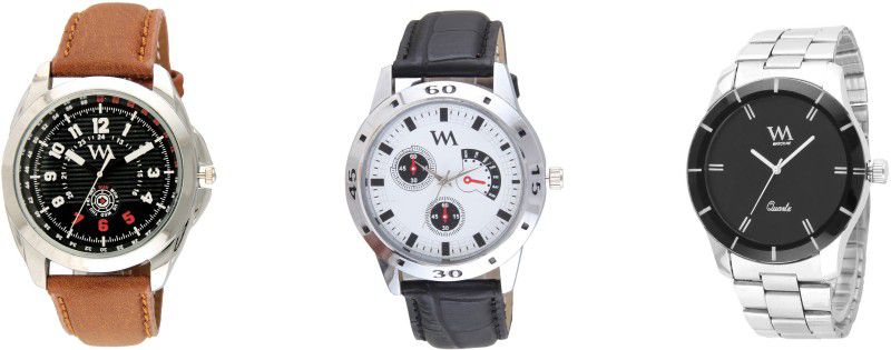 WM Premium Wrist Watches for Boys and Men Analog Watch - For Men AWC-011-012-013x
