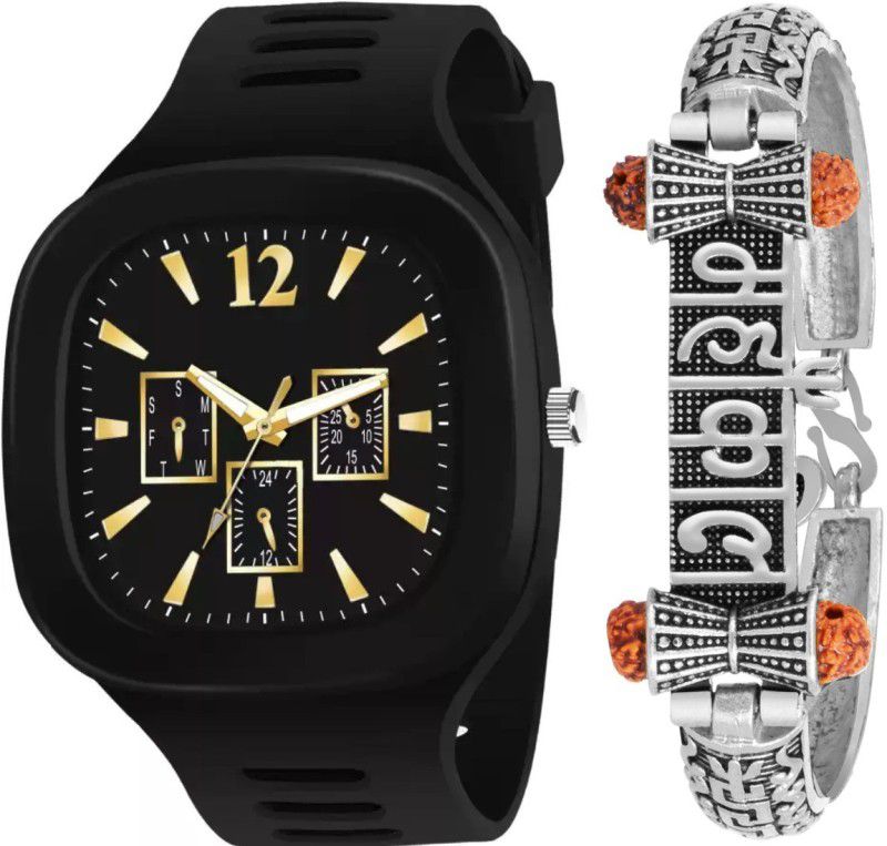 Analog Watch - For Boys BLACK MILLER+041 STYLISH ANALOG WATCH FOR MEN AND BOYS