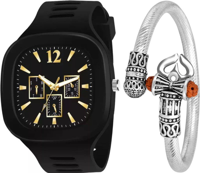 Analog Watch - For Boys BLACK MILLER+040 STYLISH ANALOG WATCH FOR MEN AND BOYS