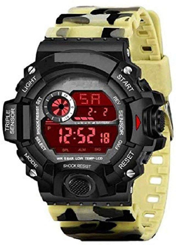 Digital Watch - For Boys New Stylish Special Yellow Watch