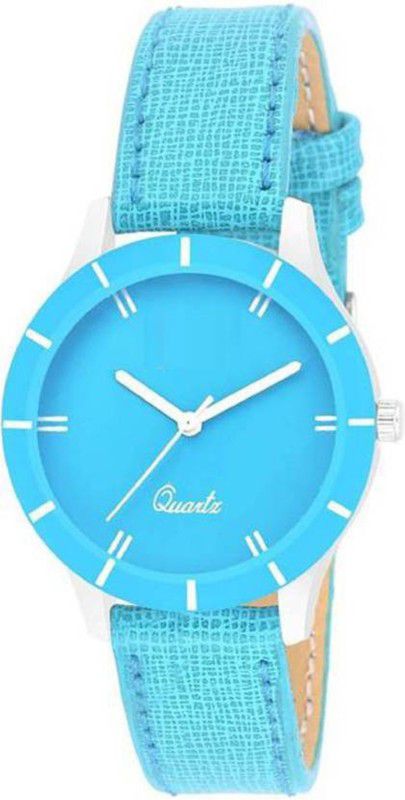 Analog Watch - For Women Popular latest design sky-blue watch for girl's&women Analog Watch - For Girls