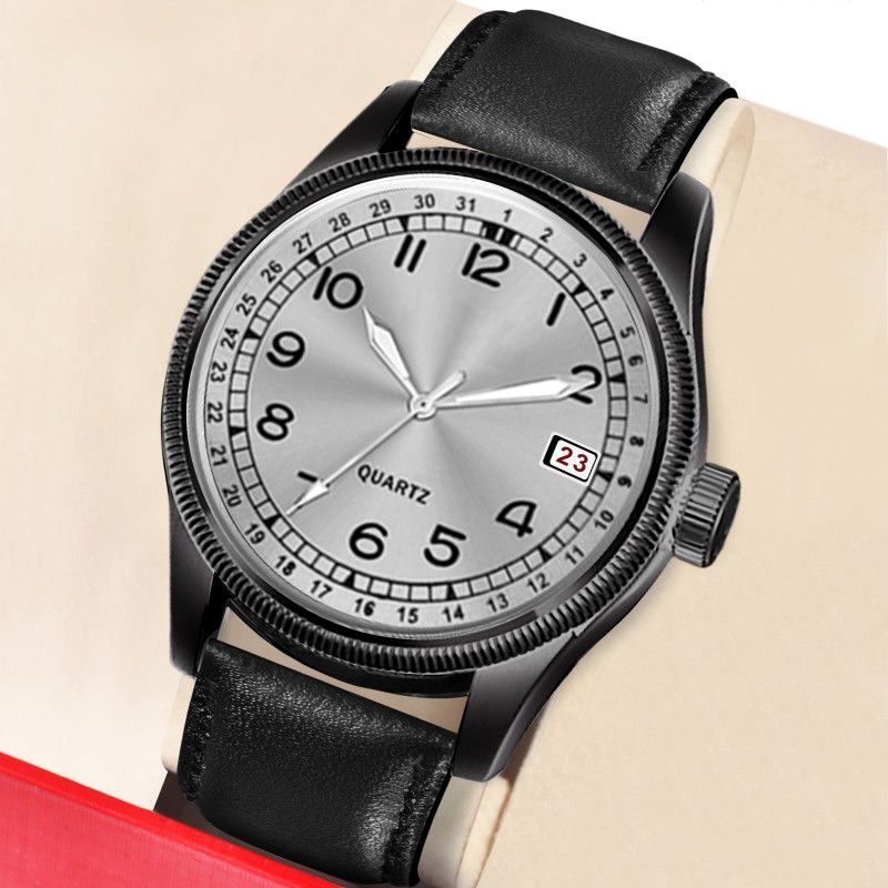 DDBS_1711 Analog Watch - For Men New Collection Full Black Leather strap