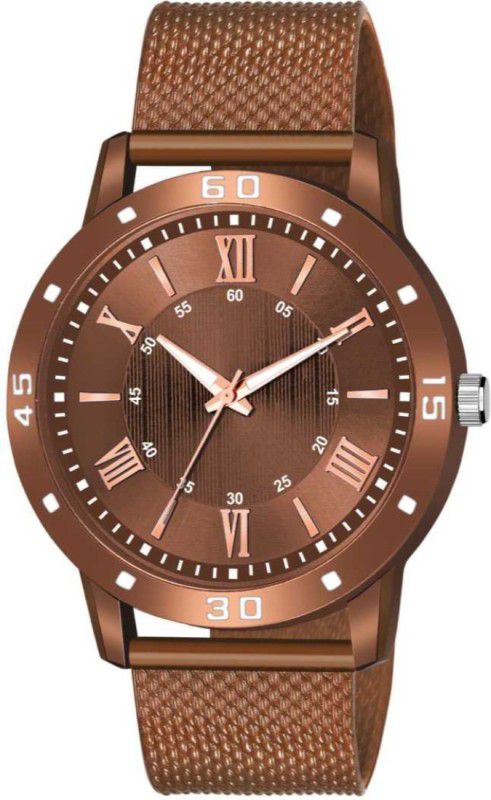 MEN WATCHES Analog Watch - For Boys NEW ARRIVAL Men's And Boys Exclusive Brown BELT & DIAL Analog Watch - For Boys