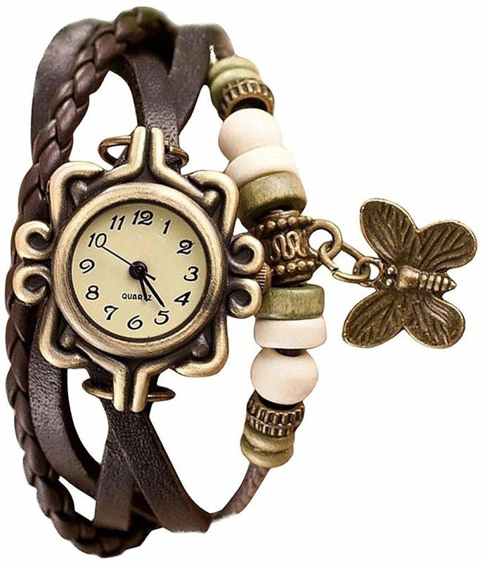 Analog Watch - For Girls Soft Leather Dori & Butterfly Bracelet Fashionable Analog Watch-963 Analog Watch