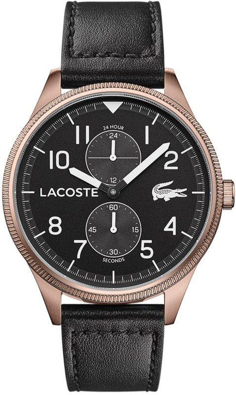 Lacoste Continental Analogue Black Colour Round Dial Men's Watch - 2011042 Analog Watch - For Men 2011042