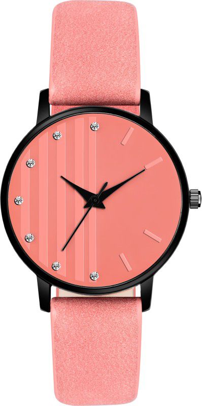Stylish Formal Casual Wear Branded Wrist Red Dial Classy Look Analog Watch Analog Watch - For Women Woman Stylish Classy Look Branded Premium Quality Leather Belt Watch For Woman