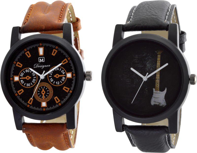 Analog Watch - For Men O-5-12 Analogue Combo of 2 Men's & Boy's Watch Lowest price
