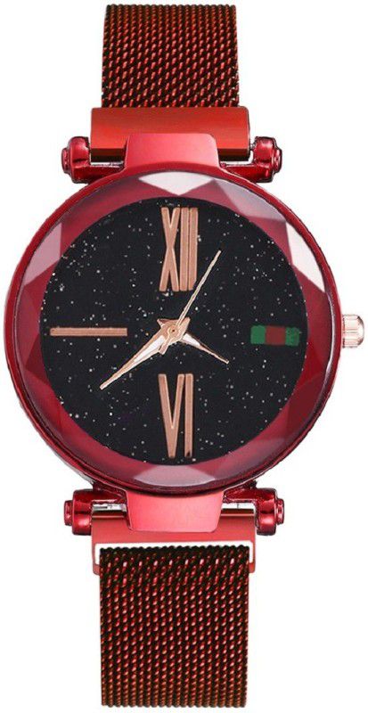 good looking perfect classy royal pretty stunning smart Analog Watch - For Girls red