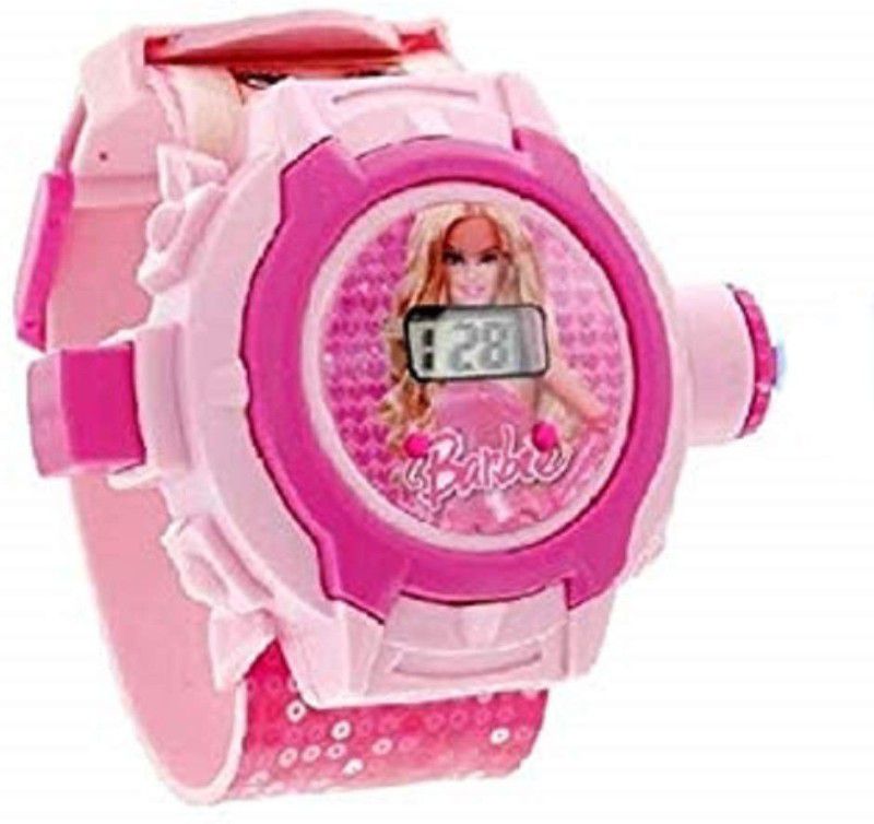 Digital Watch - For Boys & Girls 24-Images Digital Display Projector Cartoon Watch for Kids Set of - 1