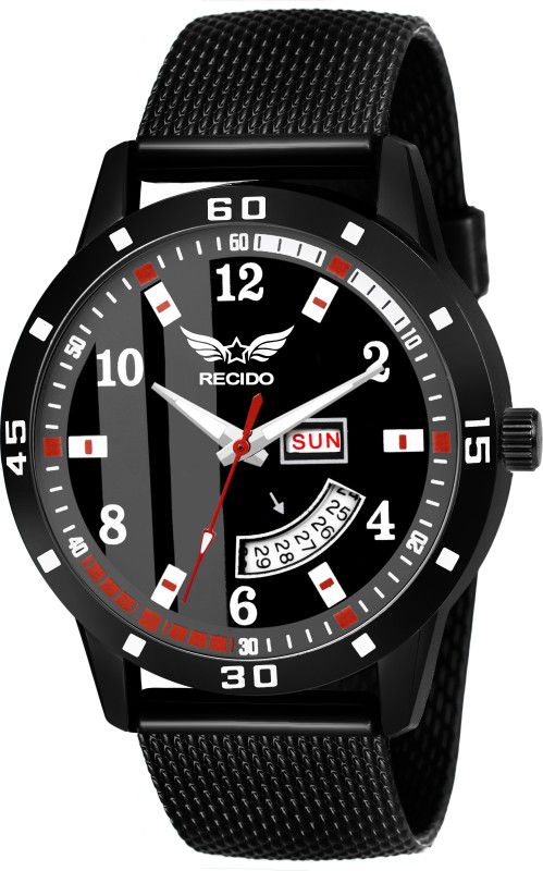 SH2802 Day And Date Analog Watch - For Men