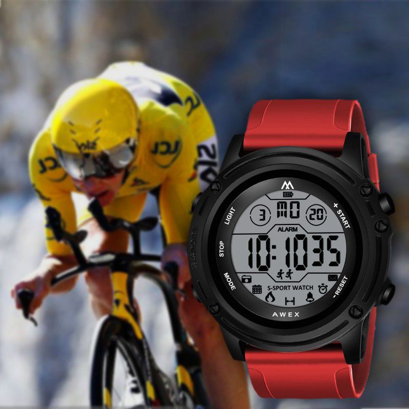 Digital sports Black watch Day & Date Display watch with Digital Watch . Digital Watch - For Men Men sport watch silicone strap