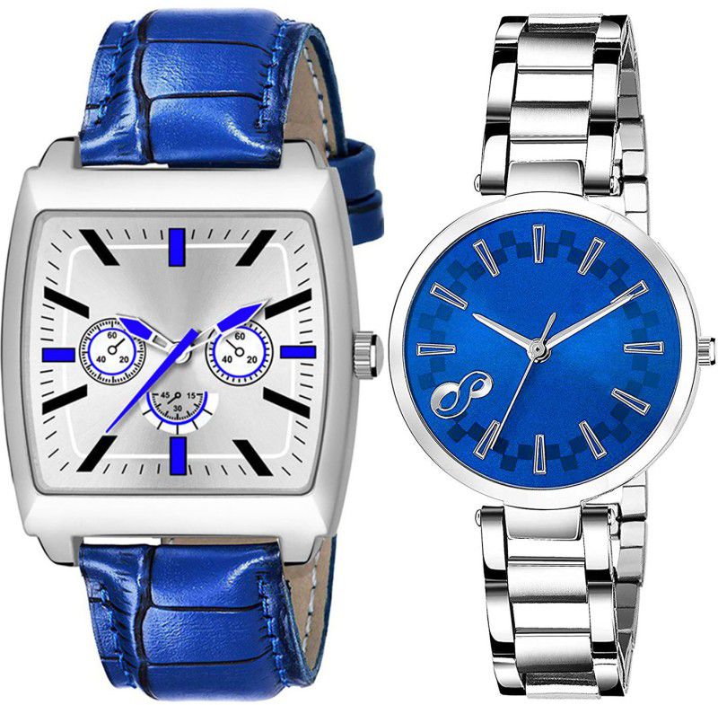 Naxy_4_NL_21 Analog Watch - For Couple New Stylish Fancy Exclusive Designer
