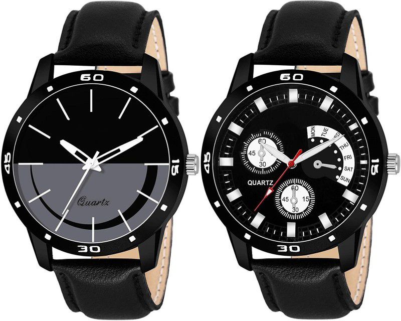 pack of 2 Analog Watch - For Boys Watch Combo Set For Men