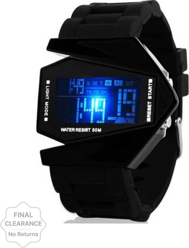 Avanturis Luxury Digital Watch - For Boys & Girls Digital Watch - For Boys & Girls Rocket Black Digital Watch Digital Watch - For Boys & Girls