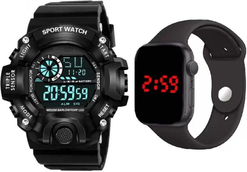 Digital Watch - For Boys New Genration combo Pack Watch